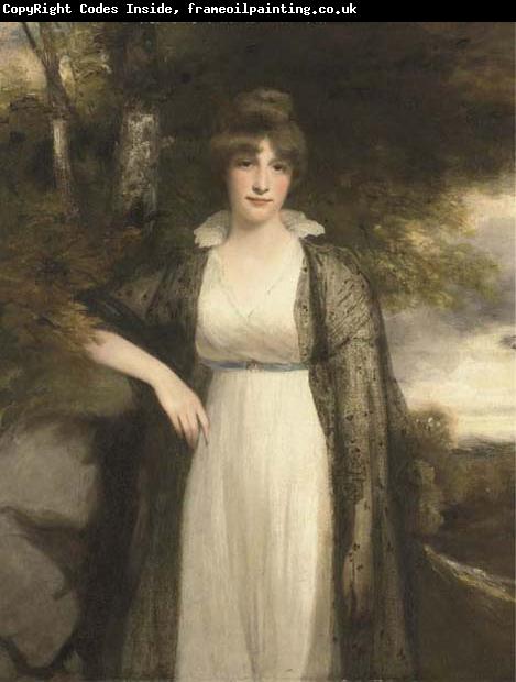 John Hoppner Portrait in oils of Eleanor Agnes Hobart, Countess of Buckinghamshire
